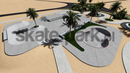 Skatepark betonowy 545857
