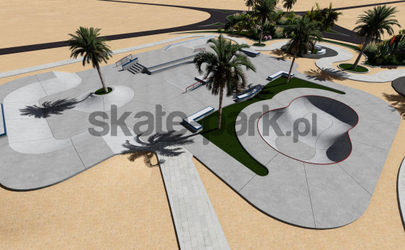 Skatepark betonowy 545857