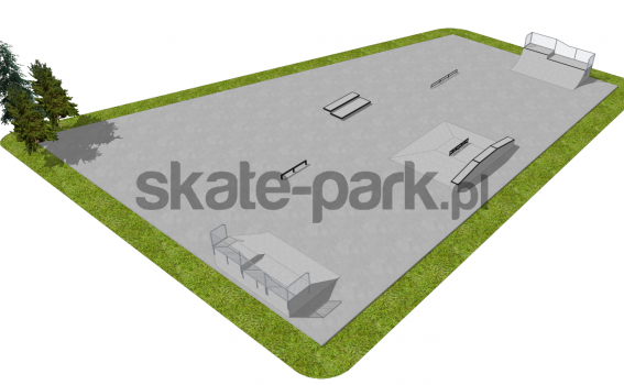Skatepark betonowy OF2008004NW