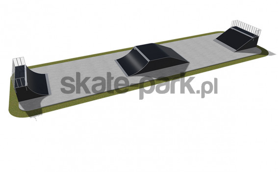 Skatepark modułowy 420115