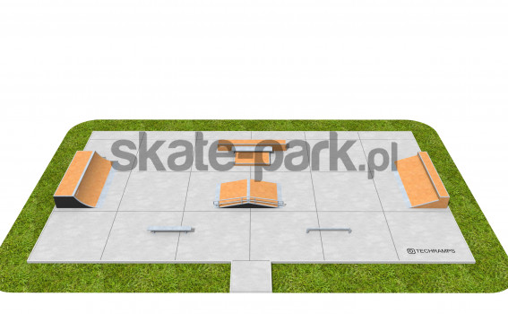 Skatepark modułowy - PSM04 