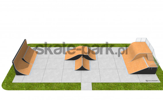 Skatepark modułowy - PSM14