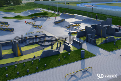 Concrete Skatepark Design - Mińsk Mazowiecki