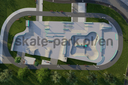 Concrete Skatepark Design - Zielonka