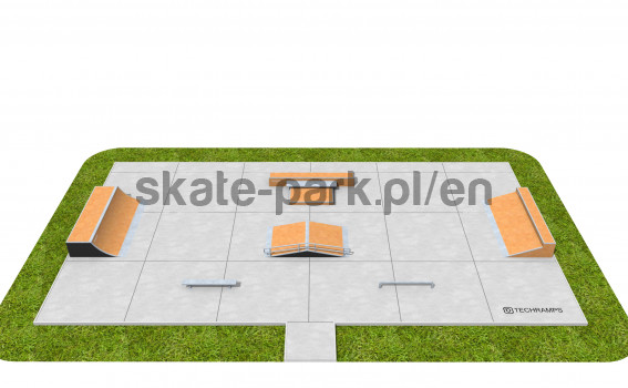 Modular skatepark - PSM04 