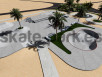 Concrete skate park