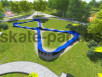 Modular Pumptrack PC4 - visualisation