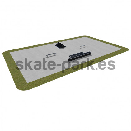 Modular skatepark 390115