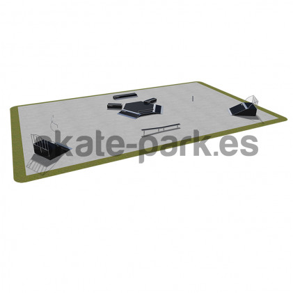 Modular skatepark 480115