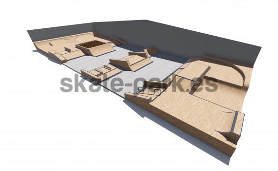 Modular skatepark 529700