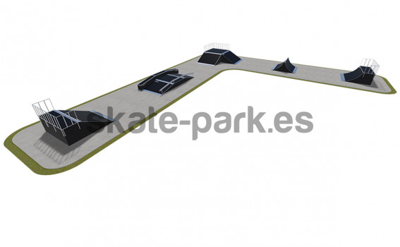 Modular skatepark 530115