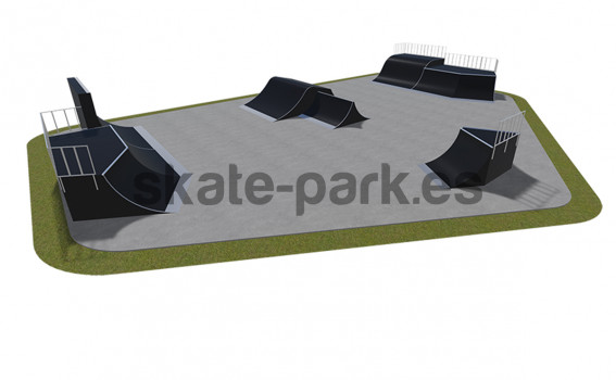 Modular skatepark 550115