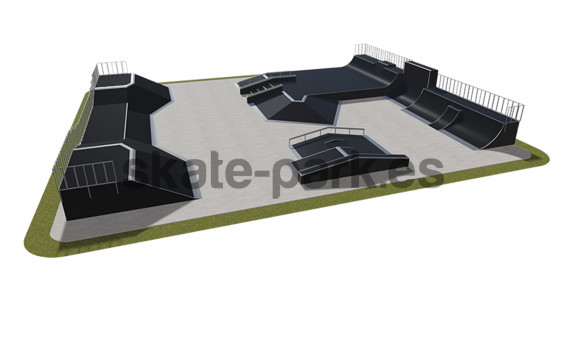 Modular skatepark 580115