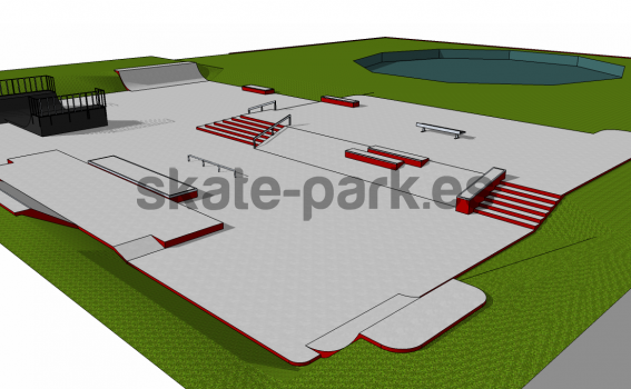 Przykładowa skateplaza 590411