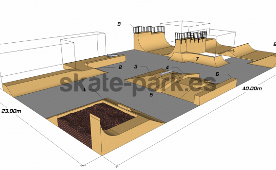 Sample skatepark 340311