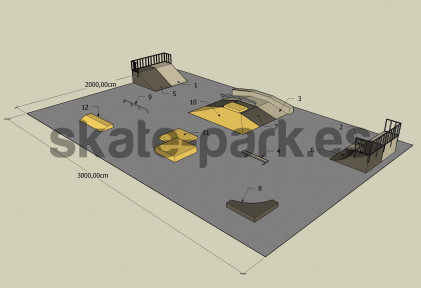 Sample skatepark 400809