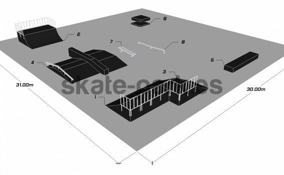 Sample skatepark 680511