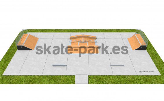 Skatepark modular - PSM05