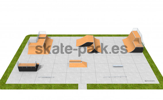 Skatepark modular - PSM13