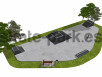 Skatepark w technologii standard