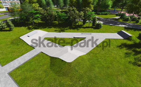 Concrete skatepark 620813