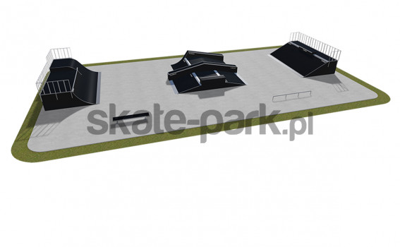 Modular skatepark 520115