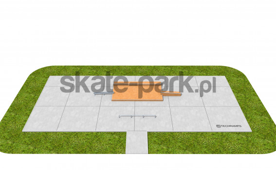 Skatepark modulaire - PSM01A