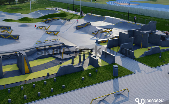 Σκυρόδεμα για skatepark - Minsk Mazowiecki