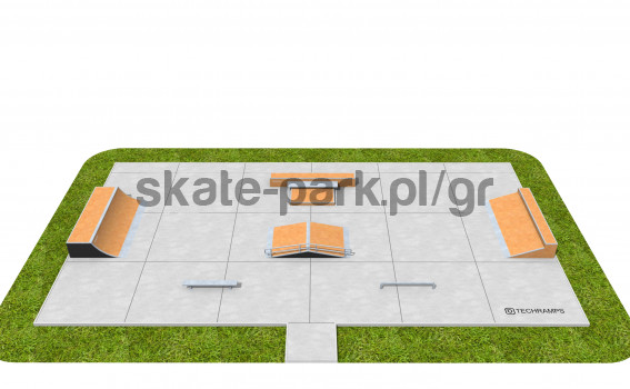 Αρθρωτό skatepark - PSM04