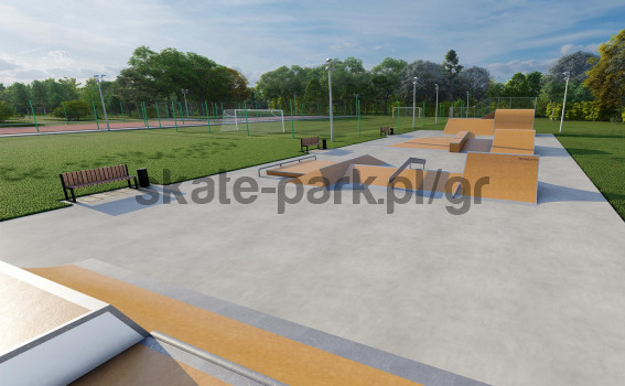 Σπονδυλωτό έργο skatepark - Szczucin