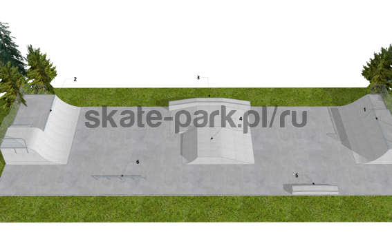 Skatepark betonowy OF2006031A2