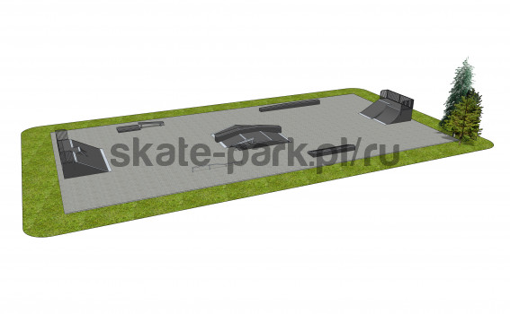 Skatepark modułowy OF2006089NW