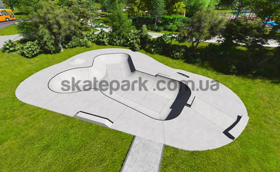 Concrete skatepark 390113