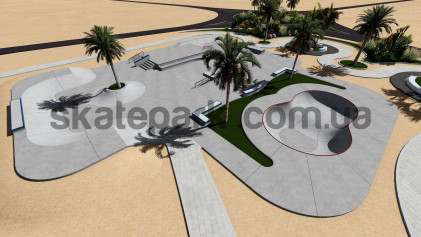 Concrete skatepark 545857