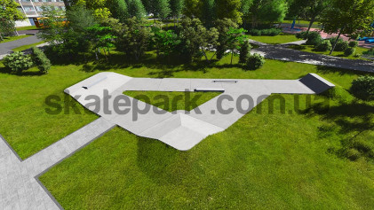 Concrete skatepark 620813