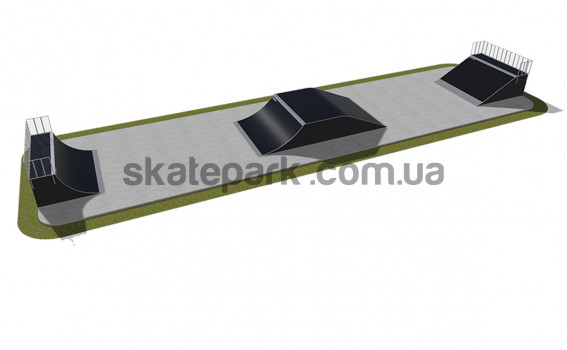 Modular skatepark 420115
