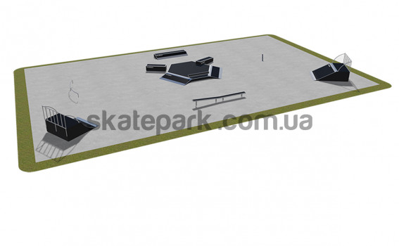 Modular skatepark 480115