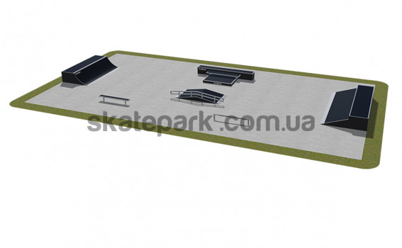 Modular skatepark 490115