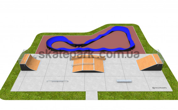 Modular skatepark - PSM09