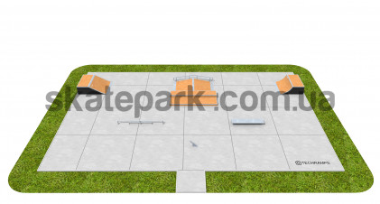 Модульний скейтпарк - PSM03