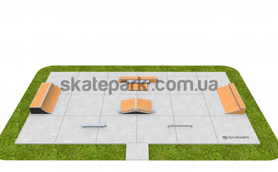 Модульний скейтпарк - PSM04