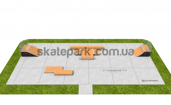 Модульний скейтпарк - PSM06