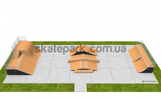 Модульний скейтпарк - PSM12