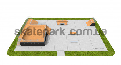 Модульний скейтпарк - PSM15
