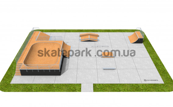 Модульний скейтпарк - PSM15