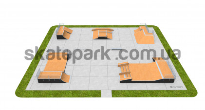Модульний скейтпарк - PSM16