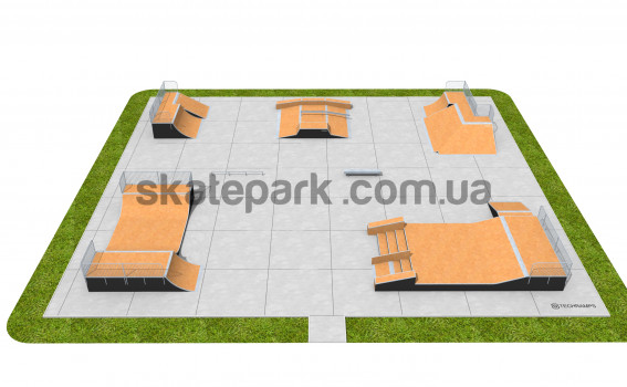 Модульний скейтпарк - PSM16