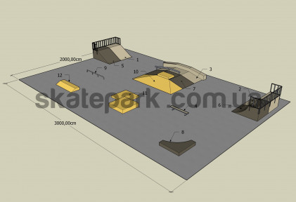 Sample skatepark 400809