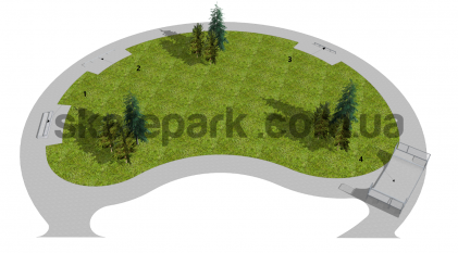 Skatepark betonowy OF2007065NW