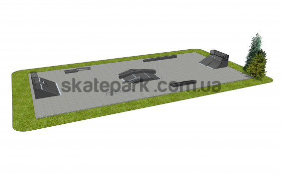 Skatepark modułowy OF2006089NW